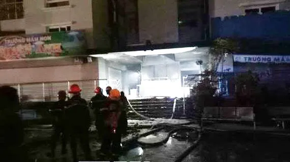 Hiện trường vụ cháy