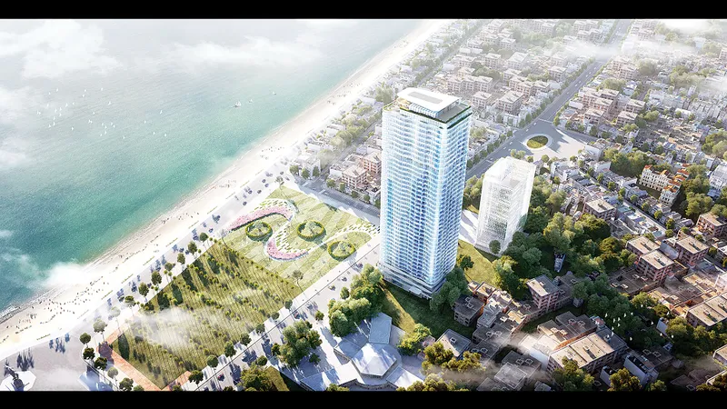 Hòa Bình thi công dự án cao nhất ở Quy Nhơn