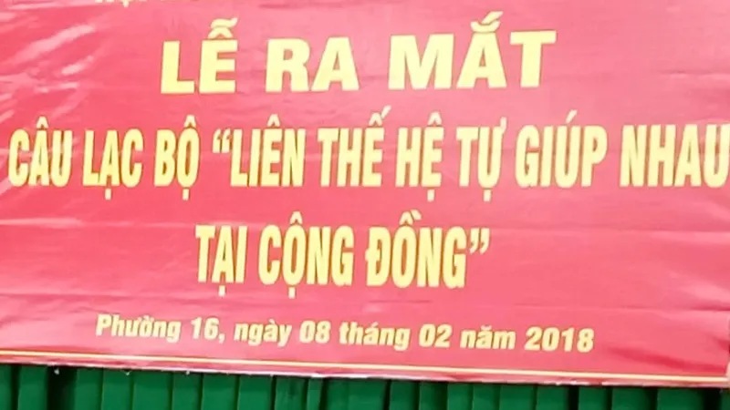 Chỗ dựa cho người cao tuổi