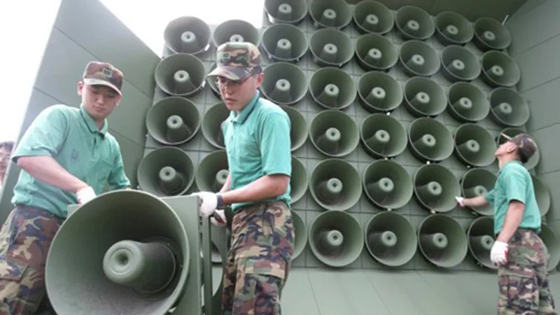 Hàn Quốc ngừng phát thanh tuyên truyền dọc biên giới với Triều Tiên