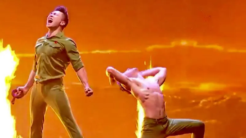 Quốc Cơ - Quốc Nghiệp làm khán giả thót tim tại chung kết Britain's Got Talent 2018