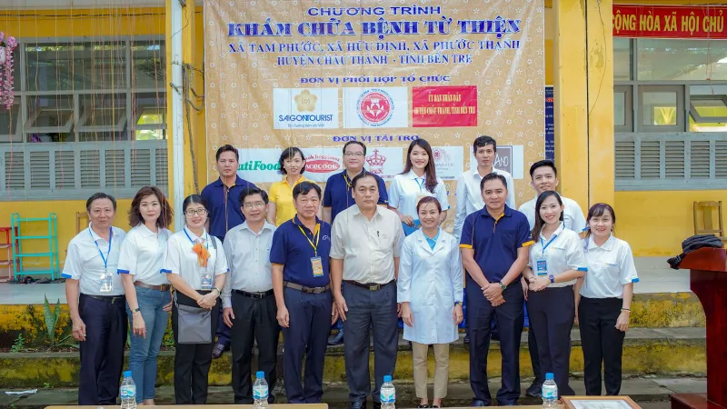 Saigon Tourist tổ chức chương trình vì cộng đồng tại Bến Tre