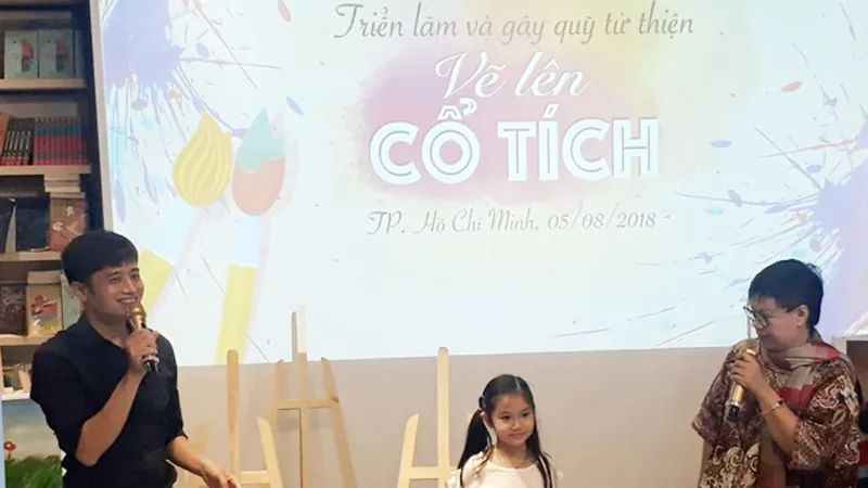 Hơn 30 triệu đồng từ hoạt động “Vẽ lên cổ tích”