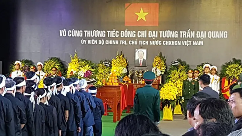 Lễ an táng Chủ tịch nước Trần Đại Quang tại quê nhà 