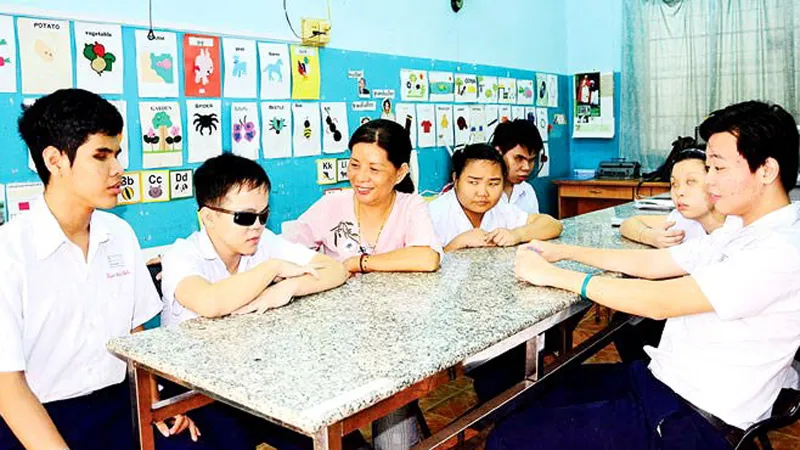 Kiến nghị có chương trình giáo dục nghề cho học sinh khuyết tật 