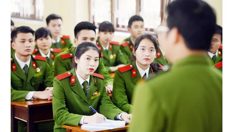 Nhiều điểm mới trong tuyển sinh khối trường công an 