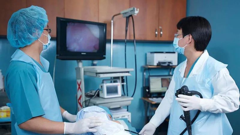 Điều trị co thắt tâm vị qua nội soi đường miệng