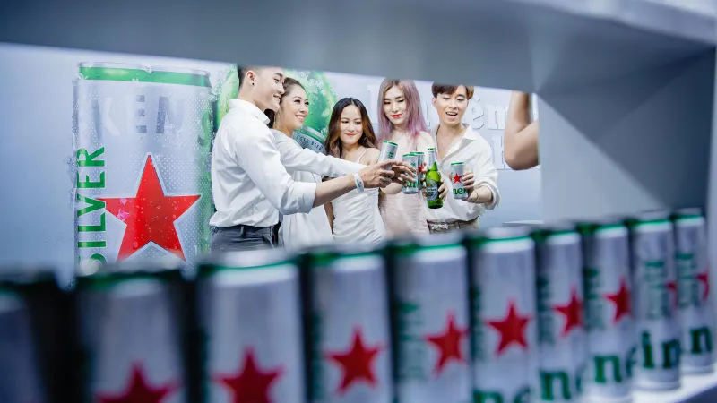 Nhẹ êm mà đậm chất cùng Heineken Silver