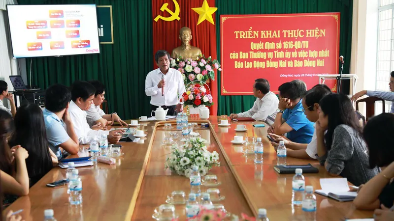 Hợp nhất Báo Đồng Nai và Báo Lao động Đồng Nai