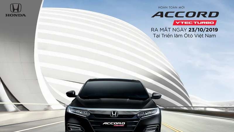 Hôm nay 23-9, Honda Việt Nam chính thức nhận đặt hàng Honda Accord thế hệ thứ 10