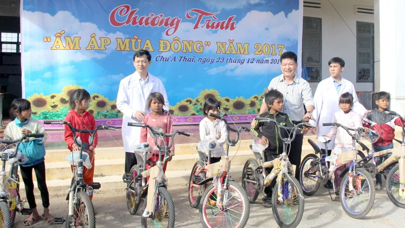Ấm áp những tấm lòng thiện nguyện