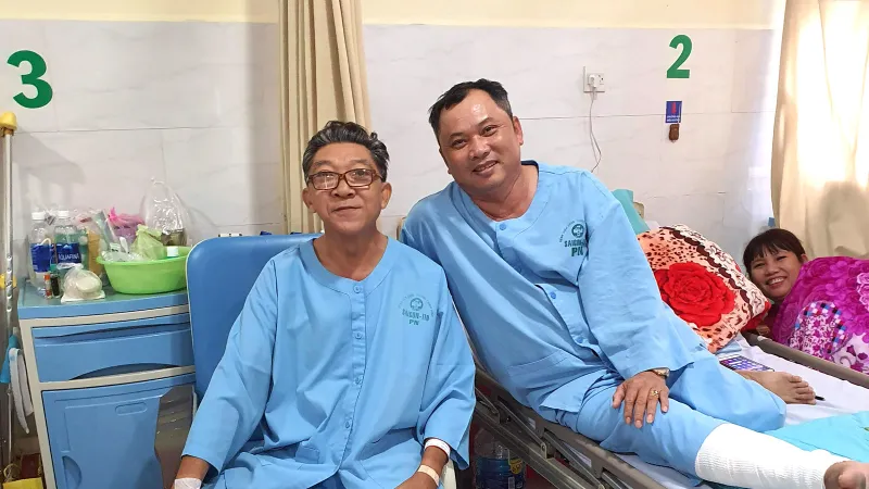 Nằm viện giữa ngày dịch