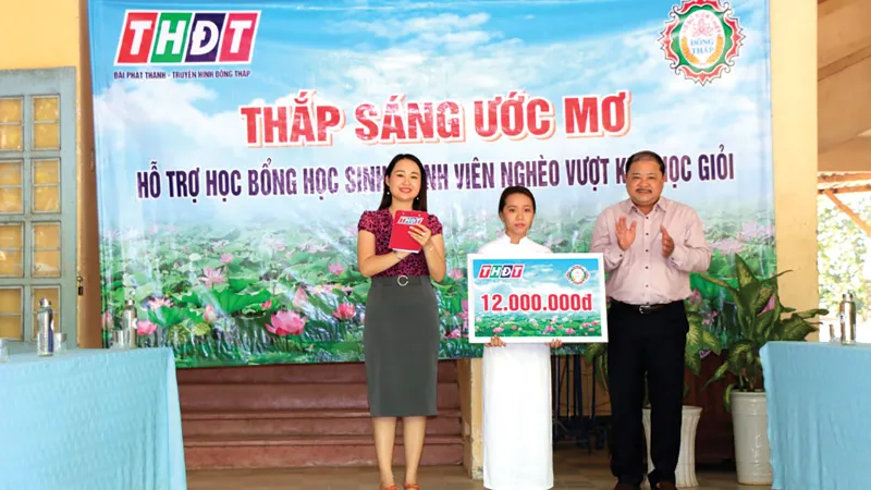 Hoạt động xã hội của Công ty XSKT Đồng Tháp trong tháng 2-2020