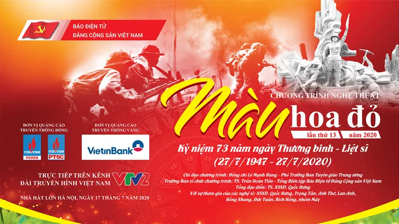 Chương trình nghệ thuật đặc sắc “Màu hoa đỏ” (lần thứ 13 - năm 2020) - Lời tri ân gửi đến người chiến sĩ