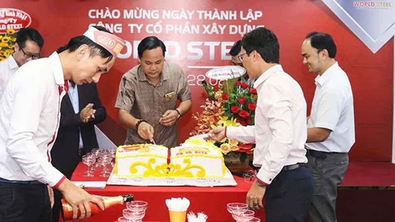 Hoạt động kỷ niệm ngày thành lập công ty được tổ chức hàng năm