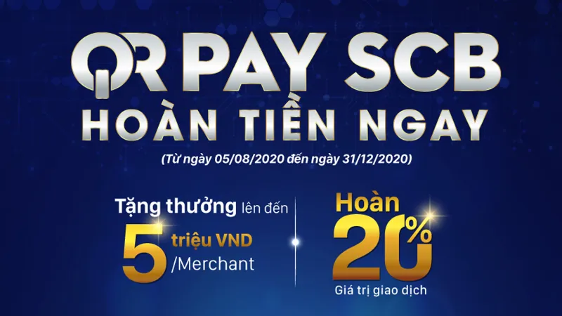 Tận hưởng nhiều ưu đãi hoàn tiền dành cho doanh nghiệp cùng SCB