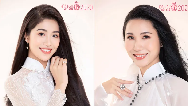 Bộ ảnh của hai thí sinh Hoa hậu Việt Nam là tiếp viên hàng không 