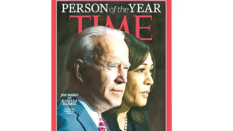 Tổng thống đắc cử Joe Biden là Nhân vật của năm 2020 