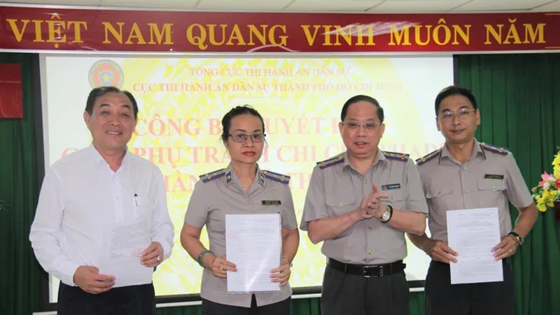 Thành lập Chi cục Thi hành án dân sự TP Thủ Đức 