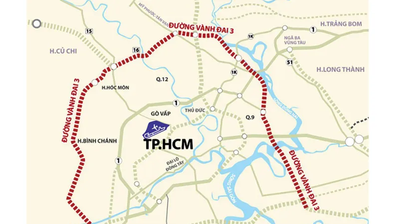 Bộ GTVT thúc đẩy tiến độ dự án đường Vành đai 3 TPHCM