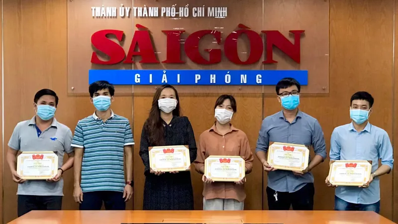 Trao Giải thưởng "Ngòi bút trẻ 2021" cho 5 phóng viên Báo Sài Gòn Giải Phóng
