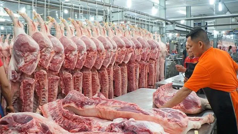 Đảm bảo nguồn cung thịt heo tăng thêm 10%-15% dịp Tết Nguyên đán 