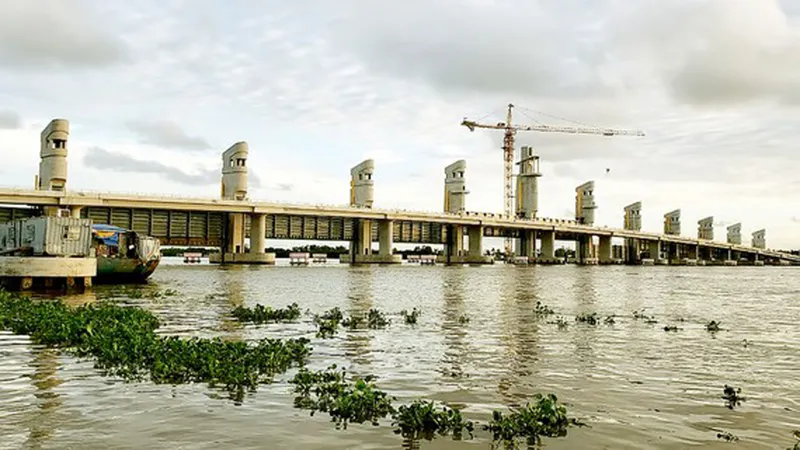 Chủ động kiểm soát mặn ven biển Tây