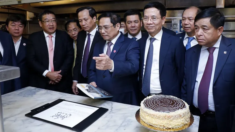 Thủ tướng Chính phủ Phạm Minh Chính thăm nơi Chủ tịch Hồ Chí Minh từng làm việc tại thành phố Boston, Hoa Kỳ