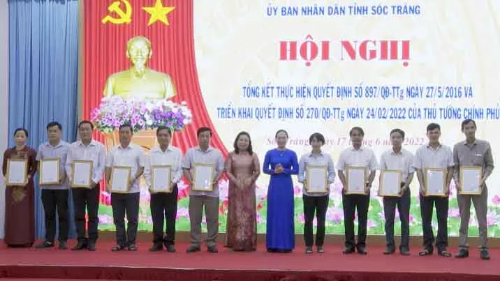 42 đơn vị hành chính cấp xã được công nhận xã an toàn khu