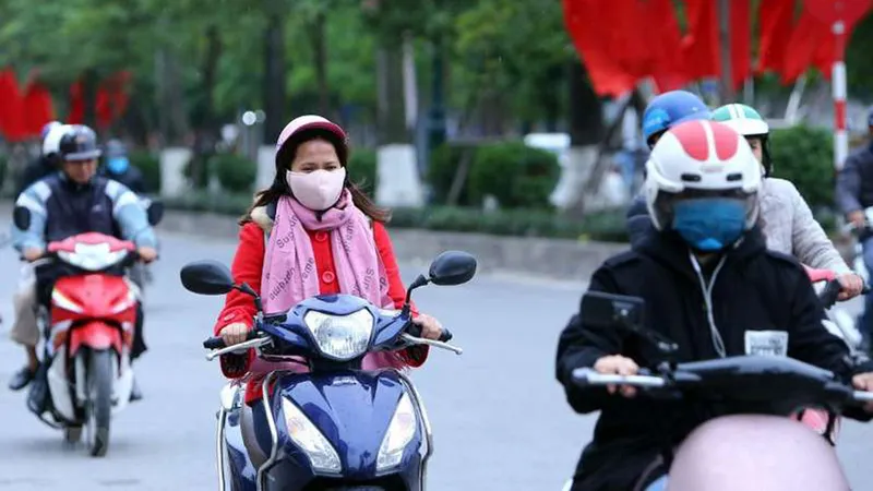 Bắc bộ và Bắc Trung bộ trời chuyển rét, Trung bộ và Nam Trung bộ mưa to