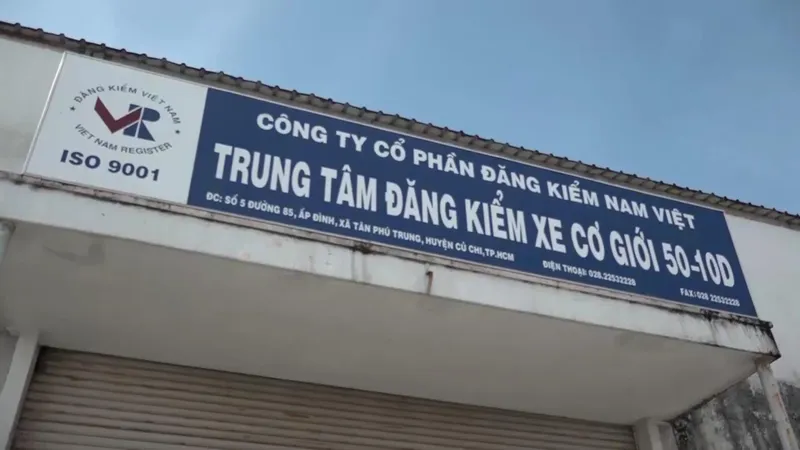 Khám xét 9 trung tâm đăng kiểm, khởi tố 33 bị can 