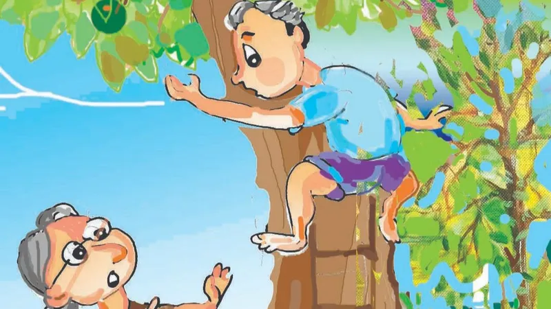 Trèo cây mất tuổi!