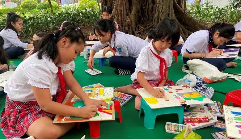 Tìm kiếm tài năng hội họa thiếu nhi