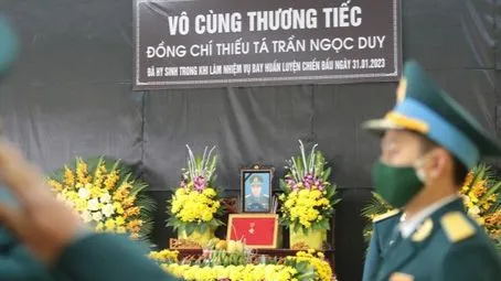 Đề nghị cấp bằng “Tổ quốc ghi công” cho phi công Trần Ngọc Duy