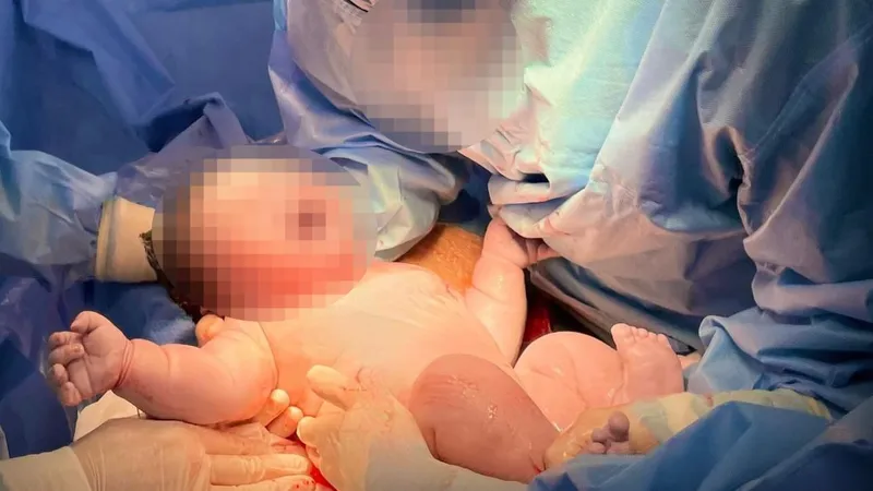 Bệnh viện Hùng Vương mổ bắt con thành công bé trai nặng 5,8kg