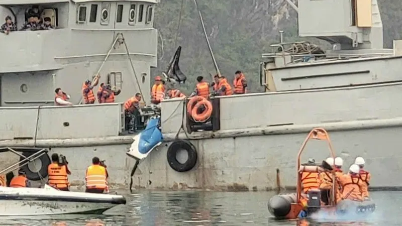Tìm thấy thi thể thứ 4 trong vụ tai nạn máy bay trực thăng Bell 505