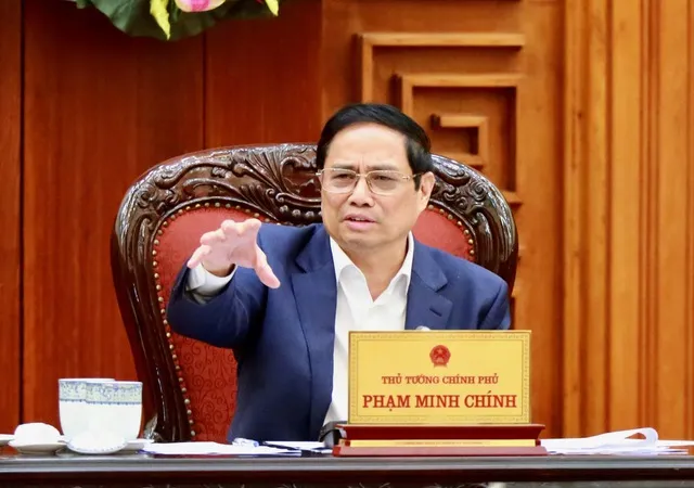 Thủ tướng Phạm Minh Chính chỉ đạo các giải pháp để xử lý thiếu hụt điện cục bộ và ngắn hạn. Ảnh: VGP