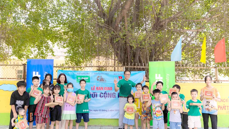 BASF Việt Nam và Think Playgrounds ra mắt sân chơi cộng đồng thứ 7