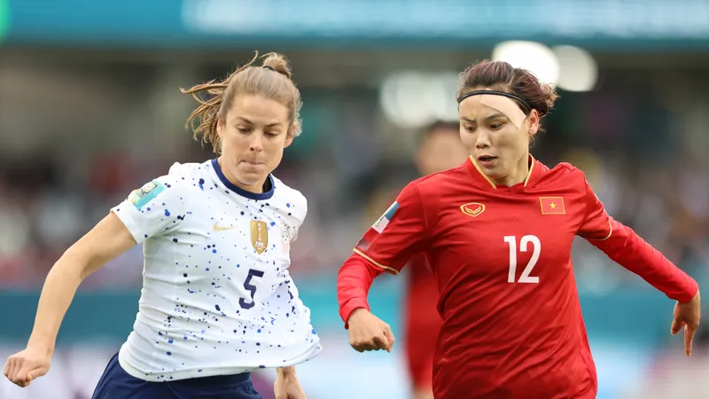 Nữ tuyển thủ Việt Nam chơi rất tự tin trong lần đầu dự vòng chung kết World Cup 