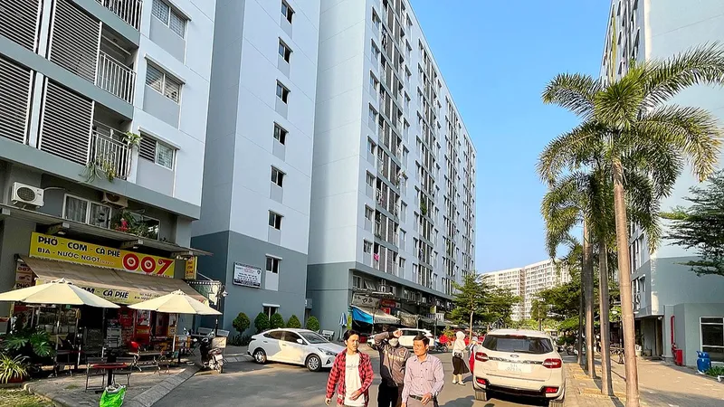 Khu dân cư nhà ở xã hội EHomeS Phú Hữu - TP Thủ Đức (TPHCM). Ảnh: Hoàng Hùng