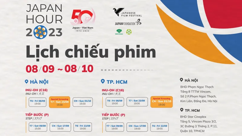 Chương trình chiếu phim Nhật Bản tại Việt Nam