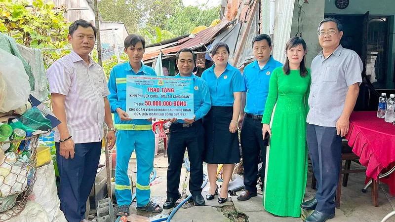 Nỗ lực chăm lo đời sống công đoàn viên