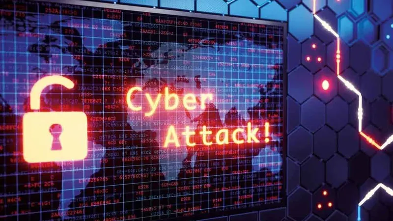 Các công ty internet bị tấn công mạng
