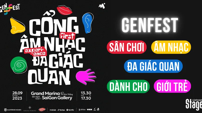 GENfest - sự kiện âm nhạc dành cho giới trẻ sắp diễn ra