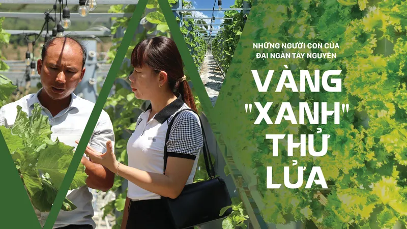 Vàng "xanh" thử lửa