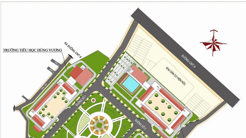 Quy hoạch xây dựng cụm trường học tại khu đất công trình công cộng ở phường 6, quận Tân Bình, TPHCM