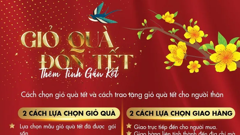 Co.opmart giao giỏ quà tết miễn phí tại 43 tỉnh, thành