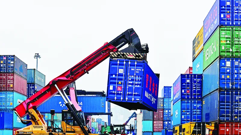 Hàng hóa Trung Quốc vào Nga tăng kỷ lục trong năm 2023. Ảnh: Atlantic Council