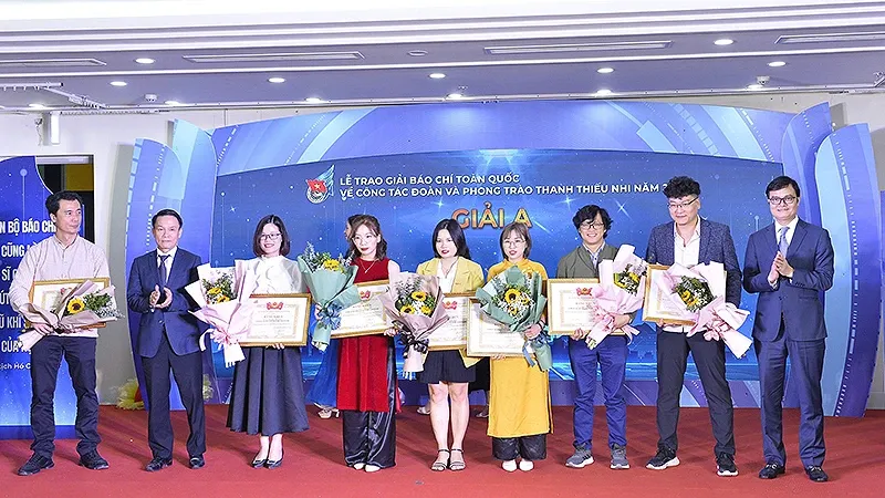 Giải Báo chí toàn quốc về công tác Đoàn và phong trào thanh thiếu nhi năm 2023: Trao giải cho 36 tác phẩm