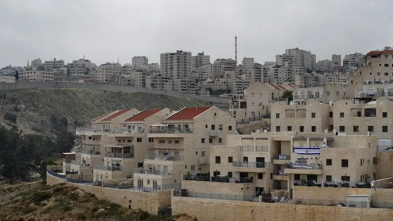 Toàn cảnh một khu định cư của Israel ở Đông Jerusalem 